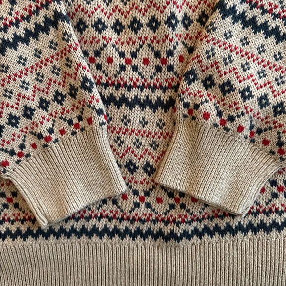 Eddie Bauer Men's Christmas/Fair Isle Sweater | Size XL - Picture 5 of 6